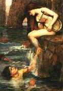 John William Waterhouse The Siren Spain oil painting artist